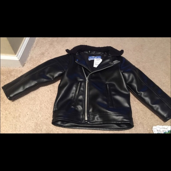 Kids leather jacket