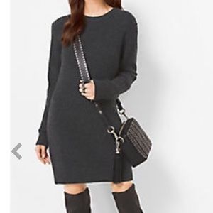 Michael Kors Wool and Cashmere Sweater Dress