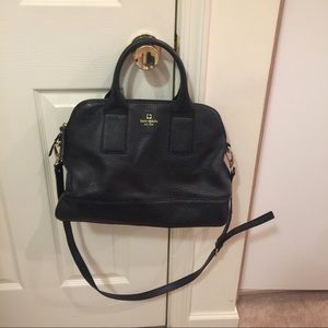 Black Kate Spade satchel bag