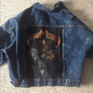 2 oversized Jean jackets
