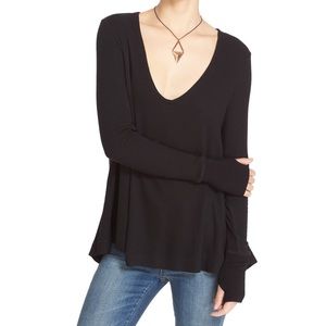 Free People black thermal