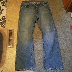 Mens Bartack jeans