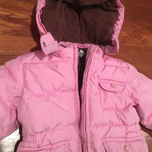Gap girls size 4 puffer jacket