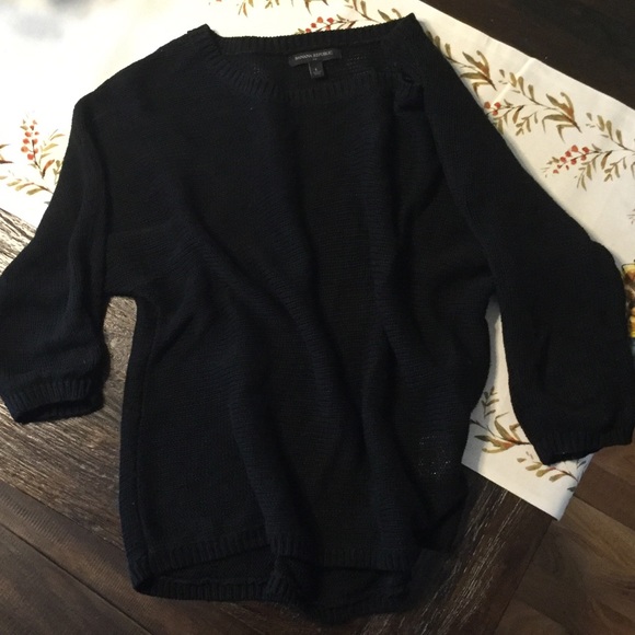 Banana Republic knit 3/4 sleeve sweater