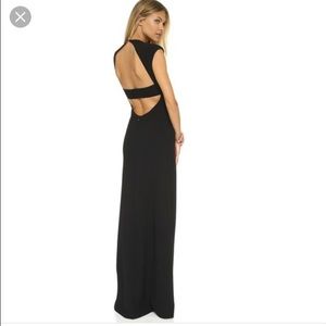 T BY ALEXANDER WANG OPEN BACK GOWN