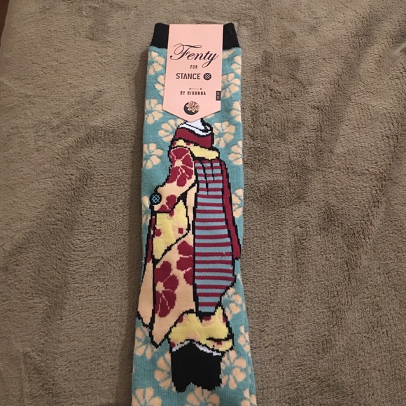 Brand new Rihanna "Geisha" Stance Socks