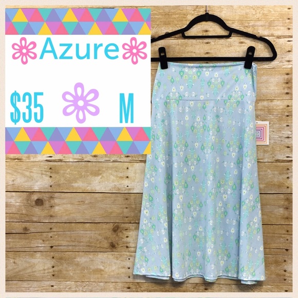 NWT LuLaRoe Med Azure Skirt **On Sale**