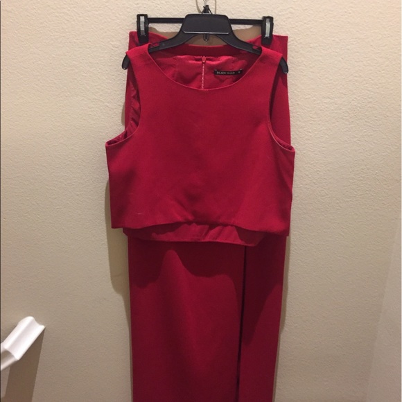 Black Halo Kacie 2 Piece Maxi Dress - Picture 4 of 6