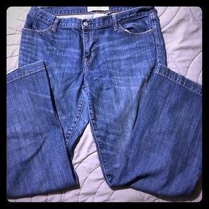 Gap long lean flare jeans 16r