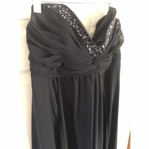 Bridesmaid Sheer Long Chiffon Dress Sweetheart