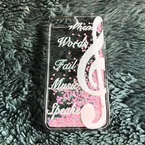 Clear hard case for iPhone 7 plus