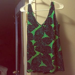 LILLY PULITZER LEAF TANK
