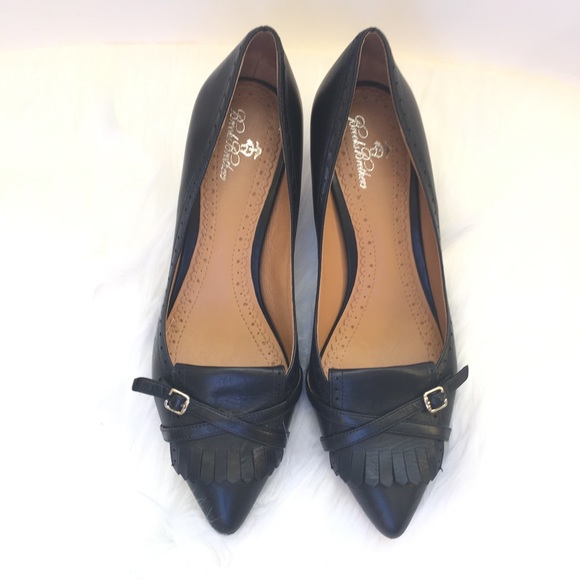 Brooks Brothers Shoes - Brooks Brothers 346 Heels, Navy, Size 8, Leather