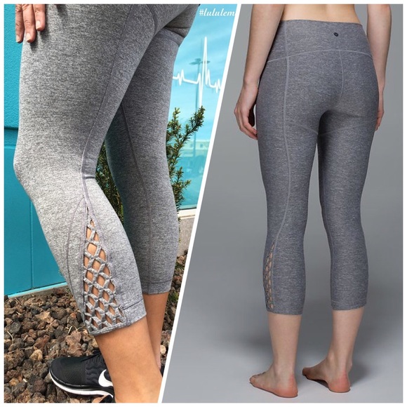 SOLD Lululemon True Self Crop Slate Size 2