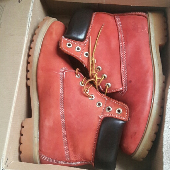 Red 6 Inch Timberland Boot ??