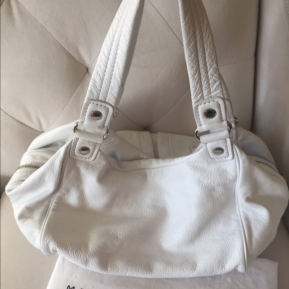 Marc by Marc Jacobs White Leather Satchel - Picture 2 of 4