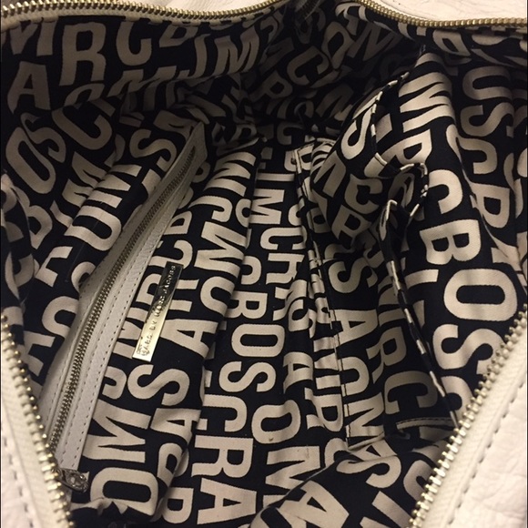 Marc by Marc Jacobs White Leather Satchel - Picture 4 of 4