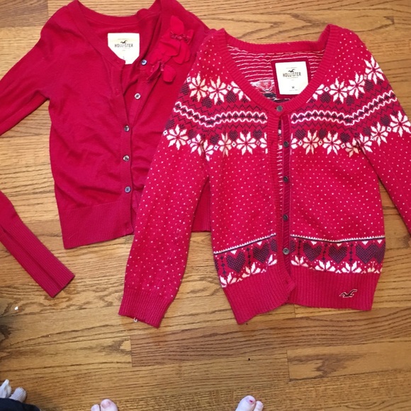 Hollister Christmas sweaters