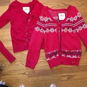Hollister Christmas sweaters