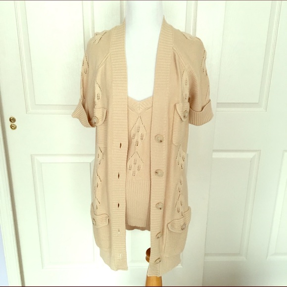 Magaschoni Knit cardigan set