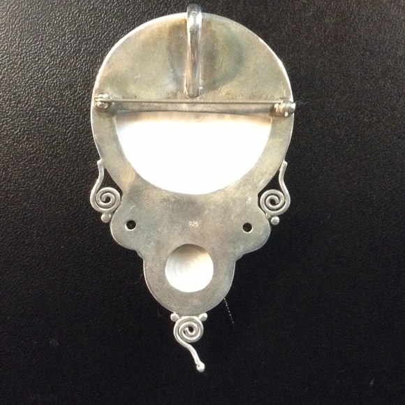 Artisan Crafted | Shiva Shell/Sea Pearl Pendant - Picture 2 of 4