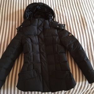 Michael Kors black puffer jacket
