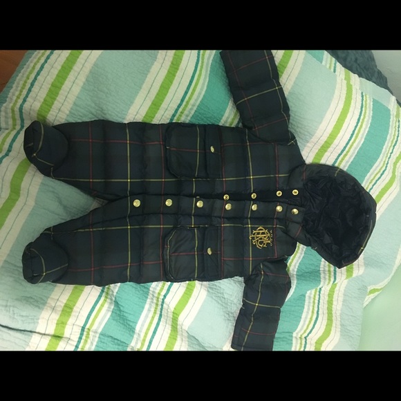 Ralph Lauren QUILTED DOWN BUNTING 3 months