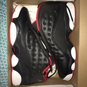 Jordan Low 13 "Bred". Size 7 GS.