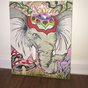 Original Painting of Elephant