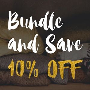 Bundle and SAVE 10% Off!