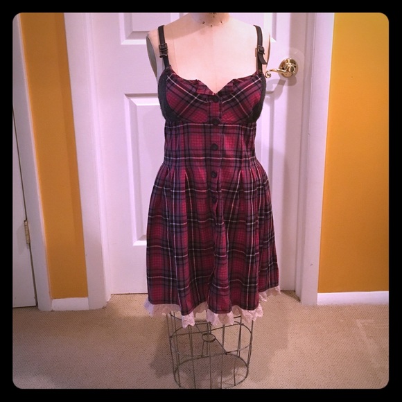 Plaid dress