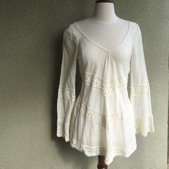 Free People BoHo tunic style blouse. Worn once!