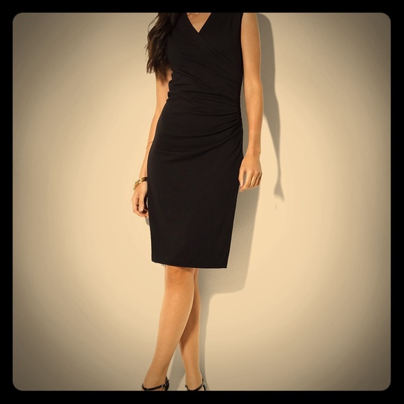 Ralph Lauren black party dress, sleeveless