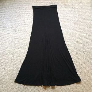 Black BCBG Maxi Skirt