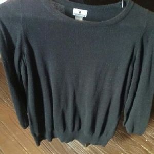 Black soft sweater