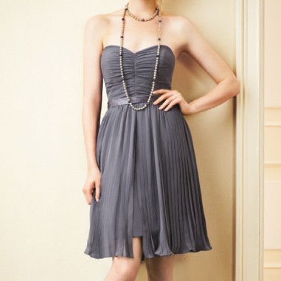 Bridesmaid Alfred Angelo Cocktail Chiffon Dress