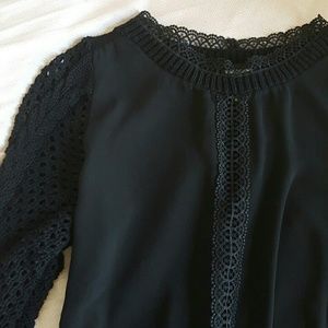 H&M Black Lacy Sweater