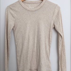 Super Soft Long Sleeved Nude Shirt
