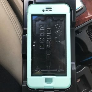 IPhone 6 Plus mint nuud life proof case RESERVED