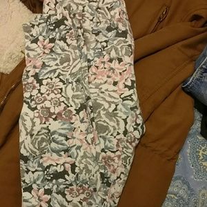 Floral leggins