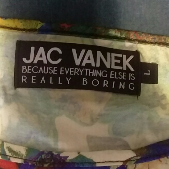 SOLD Floral Long sleeve crop top from jac vanek - Picture 2 of 4