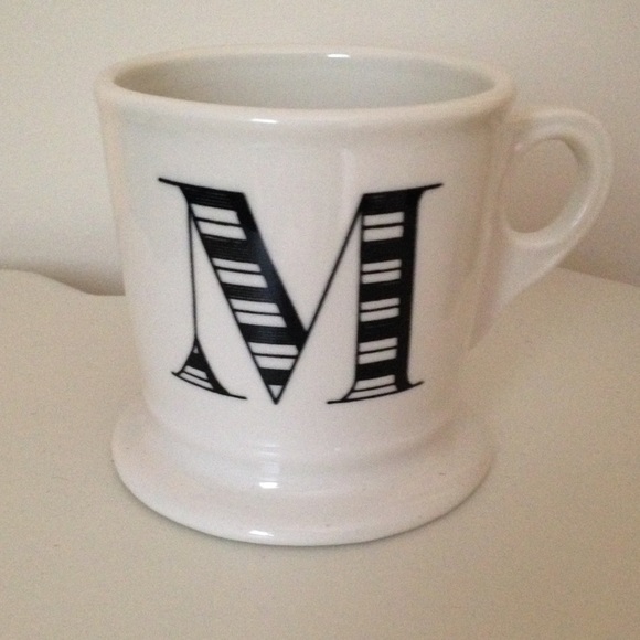 Anthropologie Monogram Mug