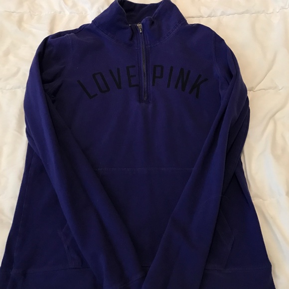 Victoria Secret Pink half zip