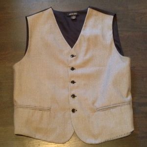 Men's houndstooth vest large