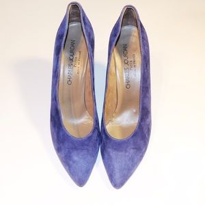 Charles Jourdan Shoes - Charles Jourdan Suede Classic Pumps Charles Jourdan Shoes - Charles Jourdan Suede Classic Pumps