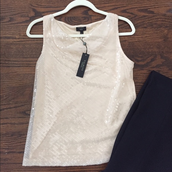 Talbots Drape Neck Blouse