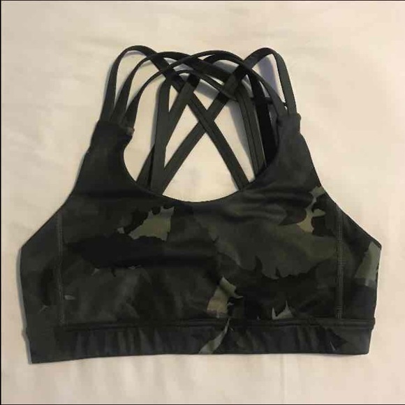 Lululemon Camo Energy Bra