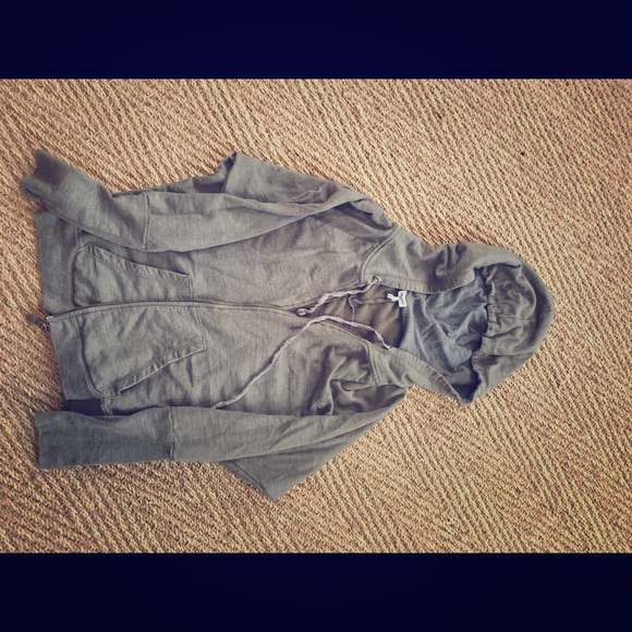 Splendid hoodie zip up sweatshirt