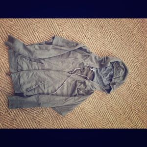 Splendid hoodie zip up sweatshirt