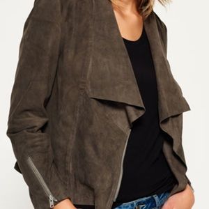 Brand new real suede blacker - never worn